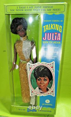 Mattel 1968 TALKING JULIA New Old Stock, Sealed Barbie Doll (Mint In Box)