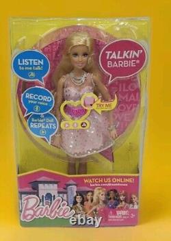 Mattel 2012 Barbie Life In The Dreamhouse Talking Barbie Doll Y7445 Nib Read