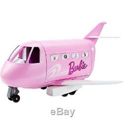 Mattel BARBIE Pink Passport Glamour Vacation Jet Airplane Plane (DMR53) NEW