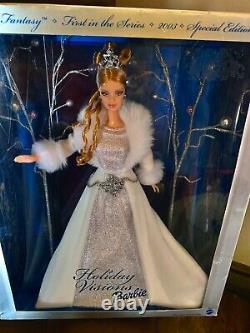 Mattel Barbie 2003 Winter Fantasy Special Edition Holiday Visions Barbie Doll