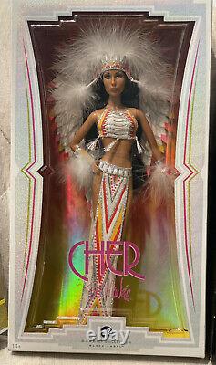 Mattel Barbie Cher Doll Bob Mackie Half Breed Timeless Treasures Turn Back Time