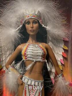 Mattel Barbie Cher Doll Bob Mackie Half Breed Timeless Treasures Turn Back Time