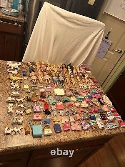 Mattel Barbie Club Chelsea 28 doll Lot With Tons Clothes And Accessories