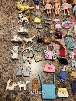 Mattel Barbie Club Chelsea 28 doll Lot With Tons Clothes And Accessories