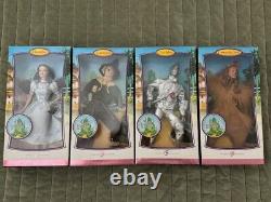 Mattel Barbie Collector Pink Label Wizard of Oz Lot of 4 Dolls NRFB