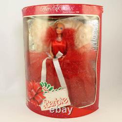 Mattel Barbie Doll 1988 Special Edition Happy Holidays NON-MINT BOX