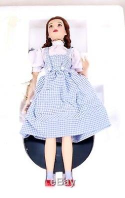 Mattel Barbie Doll 2000 Dorothy in Wizard of Oz Porcelain Doll Non Mint Box