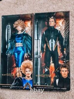 Mattel Barbie Doll The Hunger Games Lot Black Label