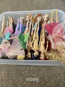 Mattel Barbie Dolls Disney OOAK Lot