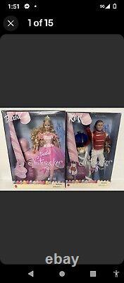 Mattel Barbie In The Nutcracker Princess And Ken Sugarplum Doll Lot Ballerina