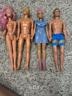 Mattel Barbie Lot of 40+ Vintage Dolls Marked 70s-80s Look At All Pics Beautiful