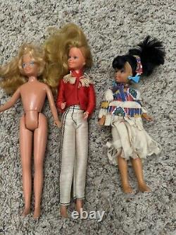 Mattel Barbie Lot of 40+ Vintage Dolls Marked 70s-80s Look At All Pics Beautiful