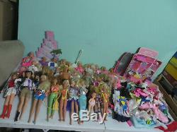 Mattel Barbie Maxie Lot Used 31 Dolls + Clothing 1980s-1990s AS SHOWN