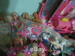 Mattel Barbie Maxie Lot Used 31 Dolls + Clothing 1980s-1990s AS SHOWN