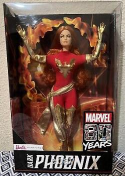 Mattel Barbie Sig. Marvel 80th Anniversary Doll Set Dark Phoenix & Mystique NIB