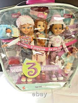 Mattel Barbie Wee 3 Friends Set Stacie, Janet & Lila FUN FUN FUN