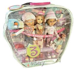 Mattel Barbie Wee 3 Friends Set Stacie, Janet & Lila FUN FUN FUN Dolls