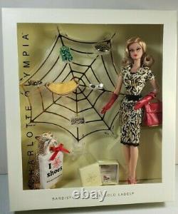 Mattel Charlotte Olympia Barbie collection Gold Label NRFB Mint New L. E 2,700