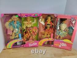 Mattel Country Western Fun Barbie Themed Lot of 4 Stampin' Tara Lynn, Nia