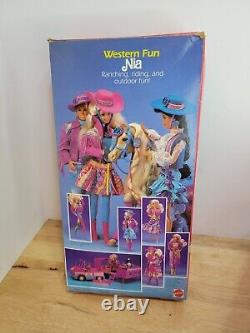 Mattel Country Western Fun Barbie Themed Lot of 4 Stampin' Tara Lynn, Nia