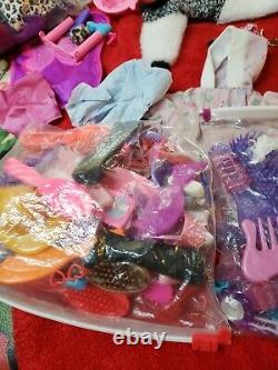 Mattel Disney BARBIE Dolls Clothes Accessories Furniture HUGE LOT