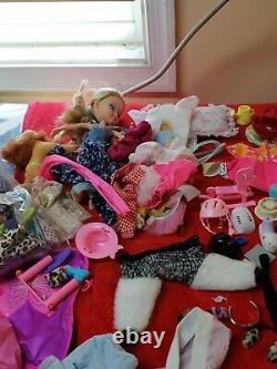 Mattel Disney BARBIE Dolls Clothes Accessories Furniture HUGE LOT