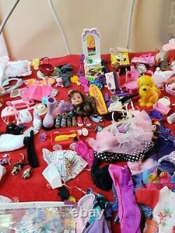 Mattel Disney BARBIE Dolls Clothes Accessories Furniture HUGE LOT