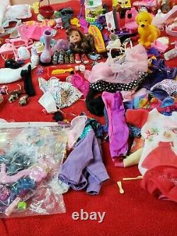 Mattel Disney BARBIE Dolls Clothes Accessories Furniture HUGE LOT