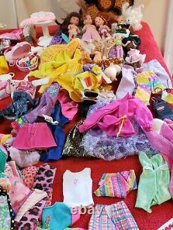 Mattel Disney BARBIE Dolls Clothes Accessories Furniture HUGE LOT