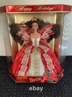 Mattel Holiday Barbies Lot 9 Dolls New In Boxes 1994-2001 Never been out boxes