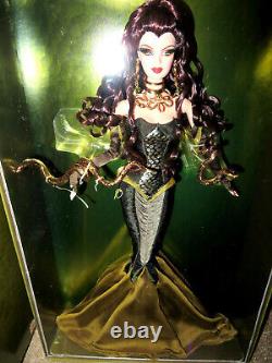 Mattel Medusa Barbie Doll Gold Label Collector Greek Mythology Goddess 2008 MINT