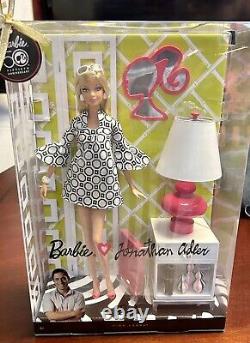 Mattel Pink Label Barbie Loves Jonathan Adler 50th Anniversary Doll Mint NRFB