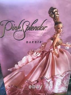 Mattel Pink Splendor Barbie Doll 1996 Limited Edition With Original Shipper Mint