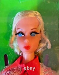 Mattel Vintage Talking Barbie 1970 BLONDE Nape Curl, Mute, Mint in Box