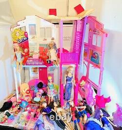 Mattel barbie doll mixed lot & Barbie Doll House, 300 Accessories Vintage +++