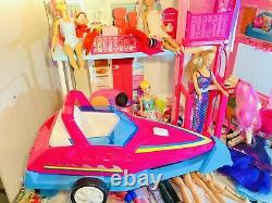 Mattel barbie doll mixed lot & Barbie Doll House, 300 Accessories Vintage +++