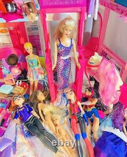 Mattel barbie doll mixed lot & Barbie Doll House, 300 Accessories Vintage +++