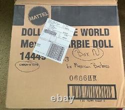 Mattel dolls of the world Mexican 6 barbie doll new in box with shipping box
