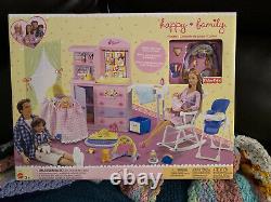 Mattle Barbie Happy Family Nursery Playset 2002 Nrfb