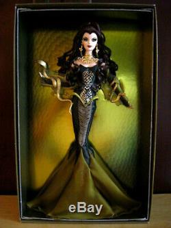 Medusa Barbie Doll Mint Gold Label Barbie Collector Greek Mythology Goddess