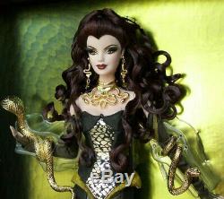 Medusa Barbie Doll Mint Gold Label Barbie Collector Greek Mythology Goddess