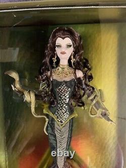 Medusa Barbie Goddess Series M9961 Nrfb Mint Gold Label 2008 Less Than 5,400 Ww