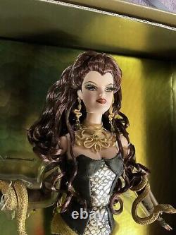 Medusa Barbie Goddess Series M9961 Nrfb Mint Gold Label 2008 Less Than 5,400 Ww