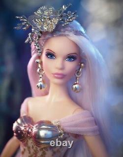 Mermaid Enchantress Barbie In Shipper Nrfb -tissued- Mint Fxd51 Gold Label