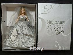 Millennium Bride Barbie Mint Condition Stored in glass cabinet in smoke free