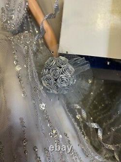 Millennium Bride Barbie NRFB Collectors Swarovski Crystals MINT WithCollectors Pi