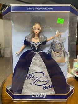 Millennium Princess Barbie doll lot new in box