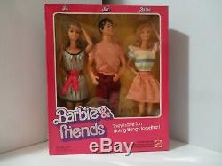 Mint Nib Nrfb Mattel Barbie & Friends Dolls Pj Ken #4431 1982 Rare Vintage Htf