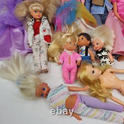 Mixed LOT of 23 BARBIE DOLLS