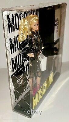 Moschino Barbie doll, Mint in box, NRFB, 2015, Gold Label